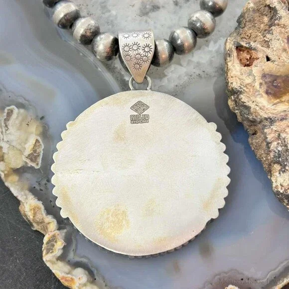 Genuine 90% Silver 1894 US Morgan Dollar Decorated Unisex Pendant